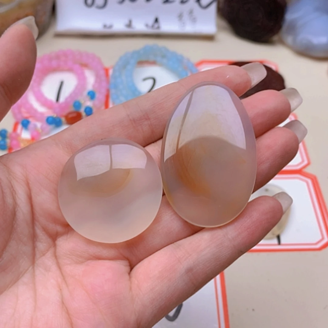 【闪购商品】玛瑙/玉髓未镶嵌珠宝半成品Z*f