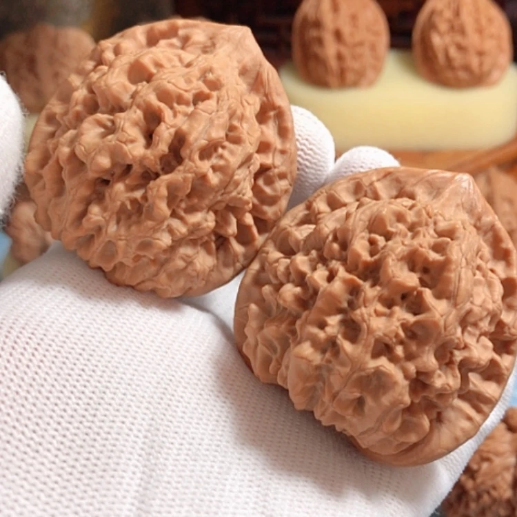 【闪购商品】文玩核桃把件47官帽