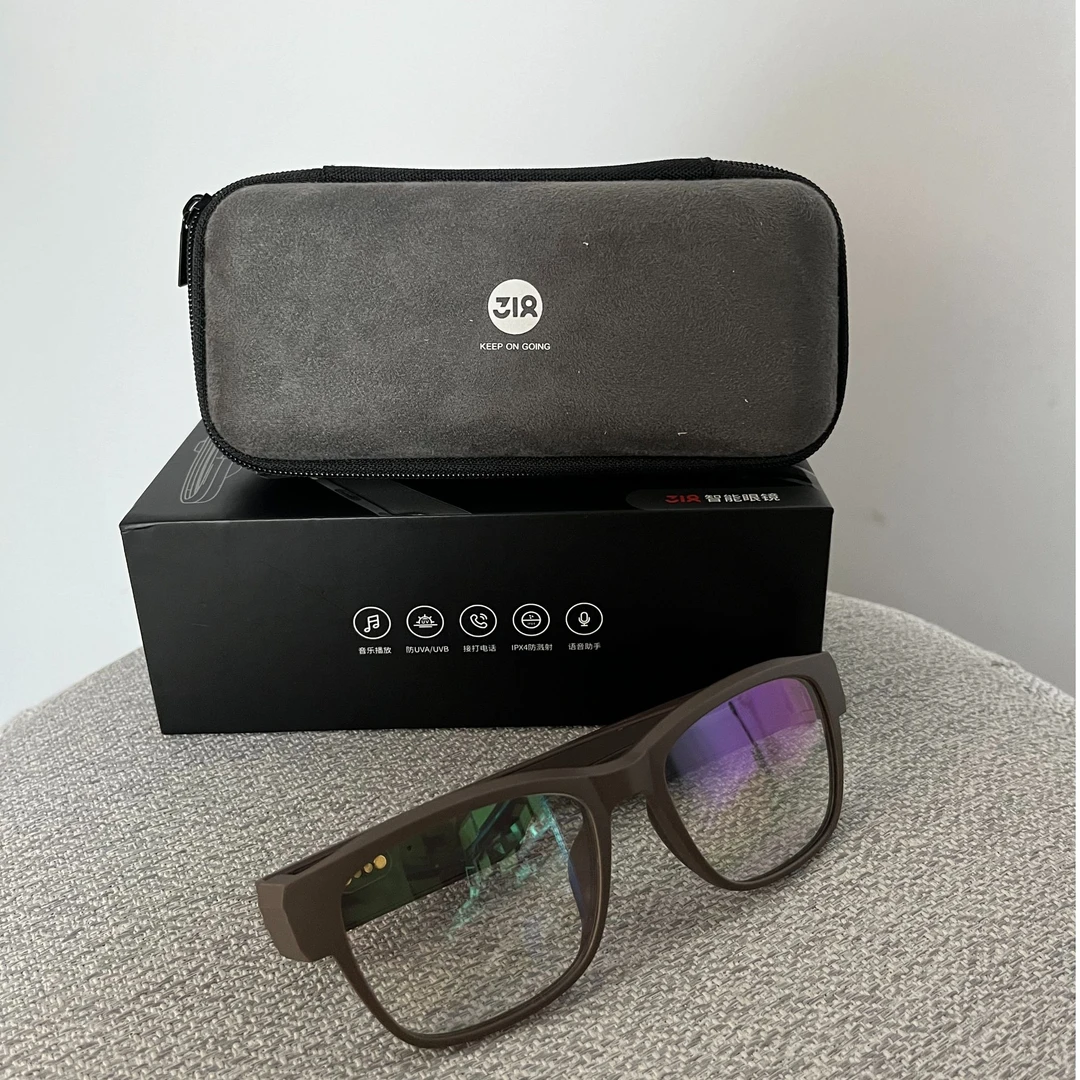 未拆封  318智能眼镜太阳镜畅享清晰视野语音通话