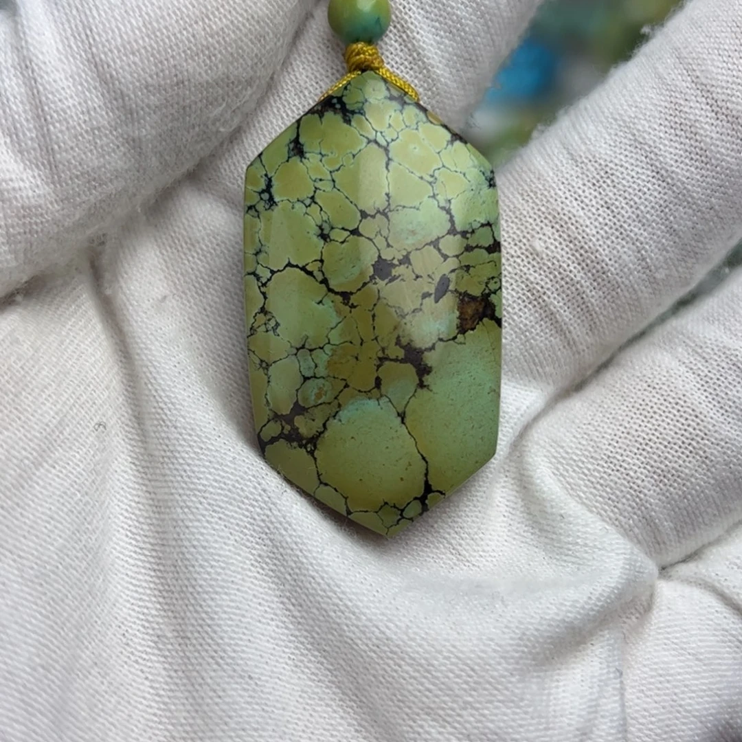 绿松石银S925镶嵌珠宝奇石