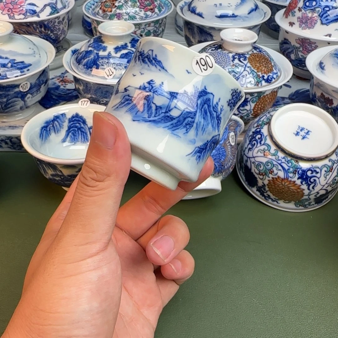 陶彦祖纯手工手绘茶具190