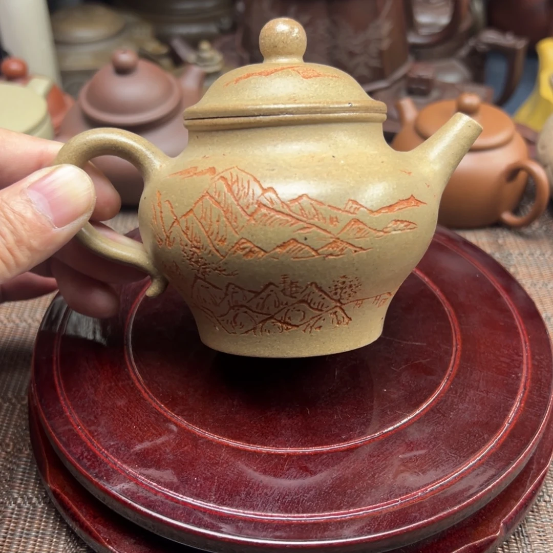 紫砂茶壶宜兴原矿紫砂壶230毫升容量