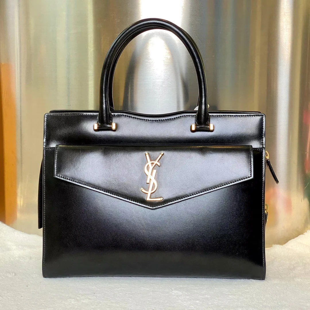 99新 YSL/圣罗兰 古有98新YSL手提公文包9682