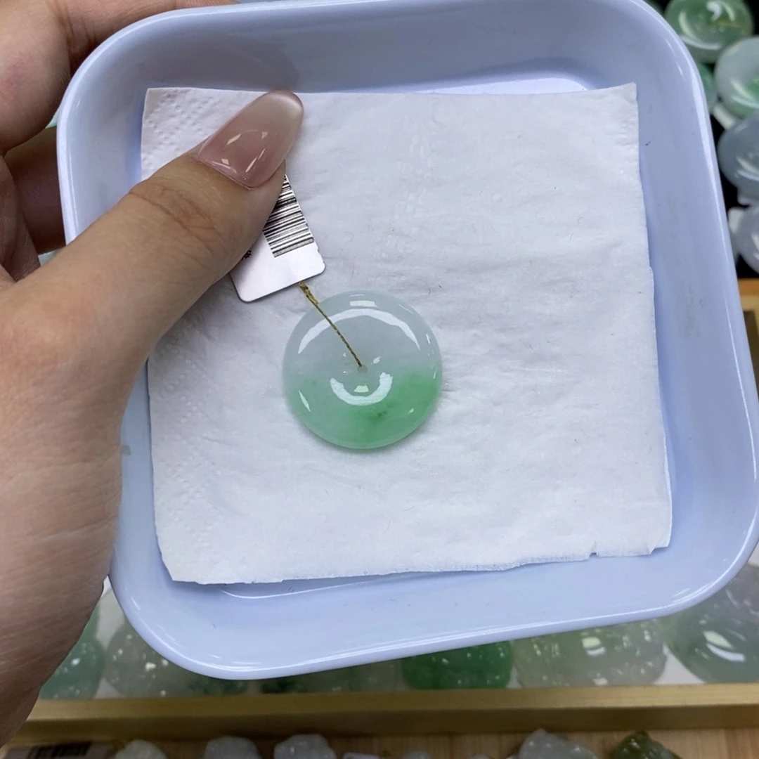 颈饰未镶嵌翡翠N*y平安扣