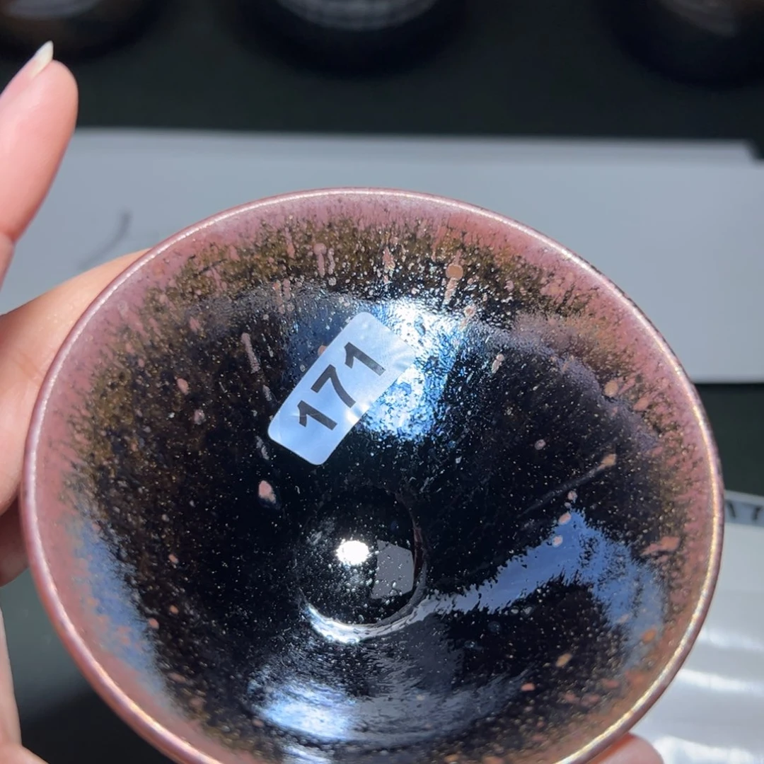 茶盏啵***鸡全手工原矿原釉建盏