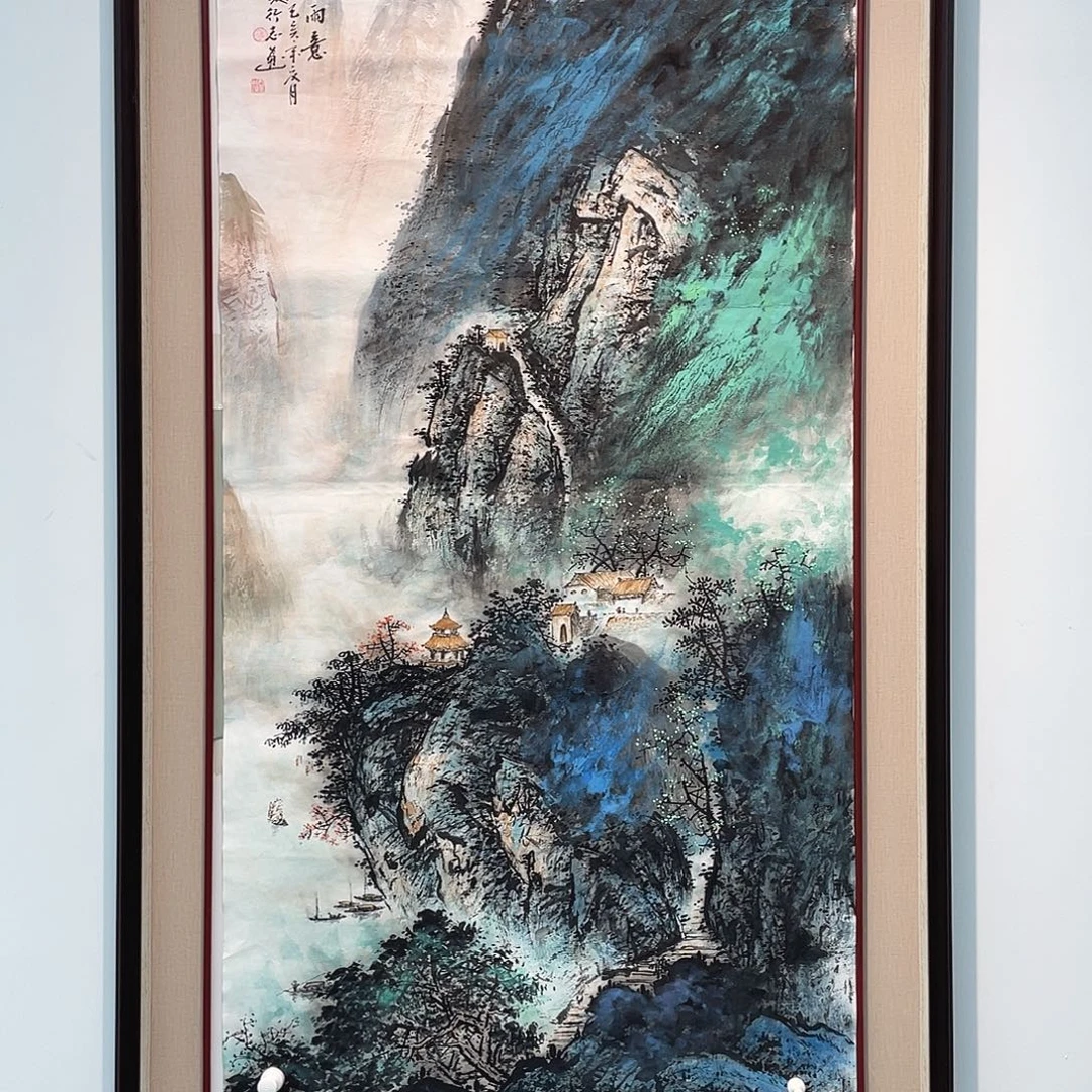 国画凌行志老师手绘精品国画