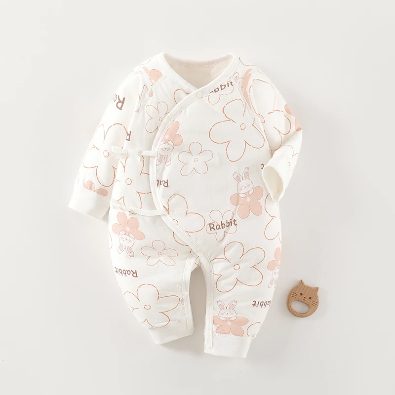 婴幼儿秋冬A类保暖蝴蝶连体衣(勿私拍）