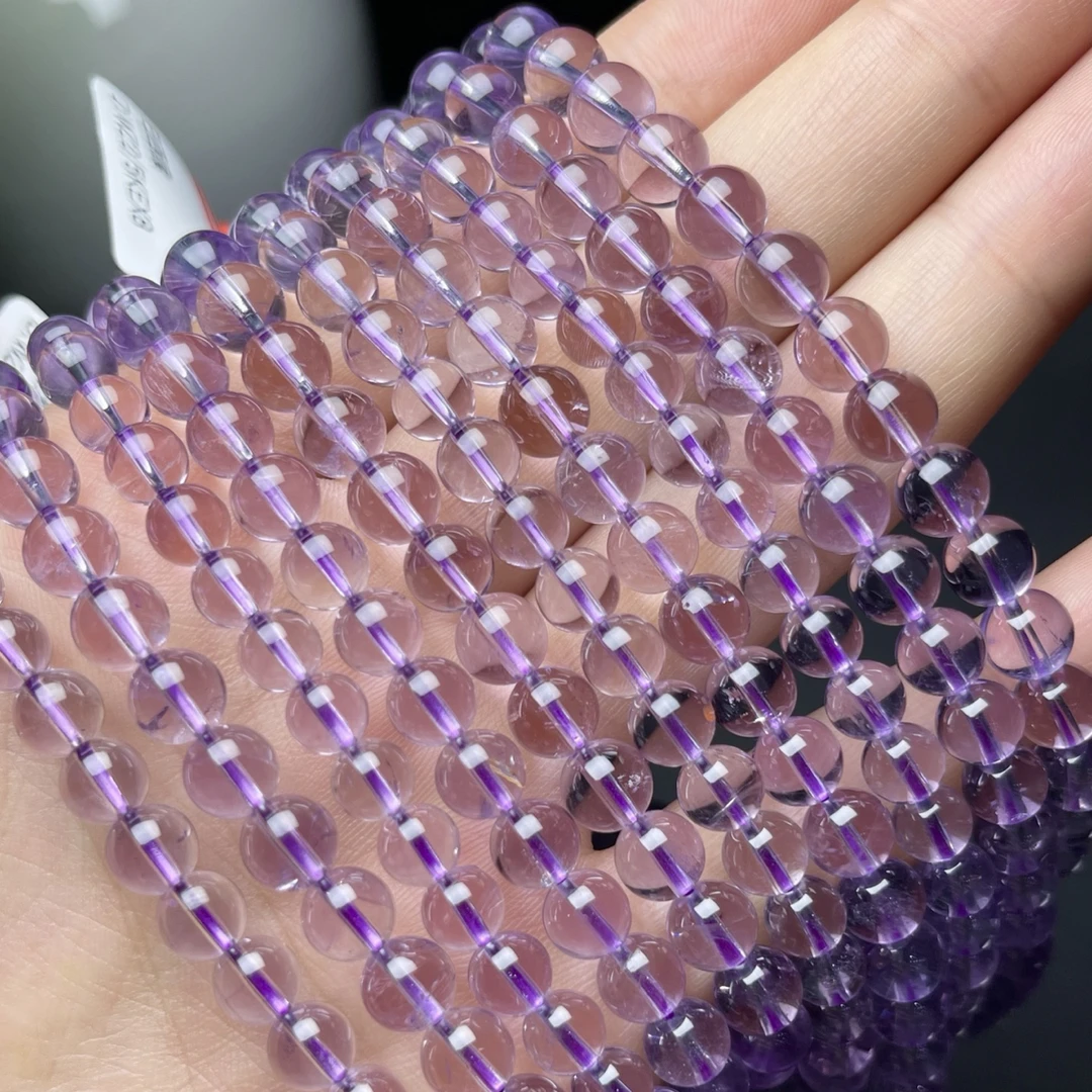 6mm紫水晶多圈手链