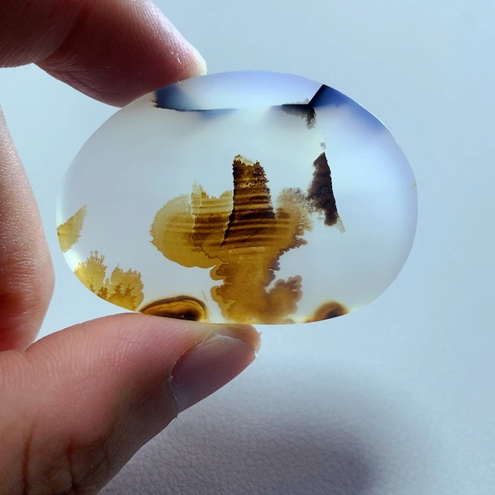 玛瑙/玉髓颈饰未镶嵌海**彩