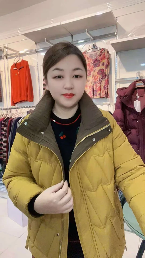 【国标90羽绒】轻奢时尚羽绒服103