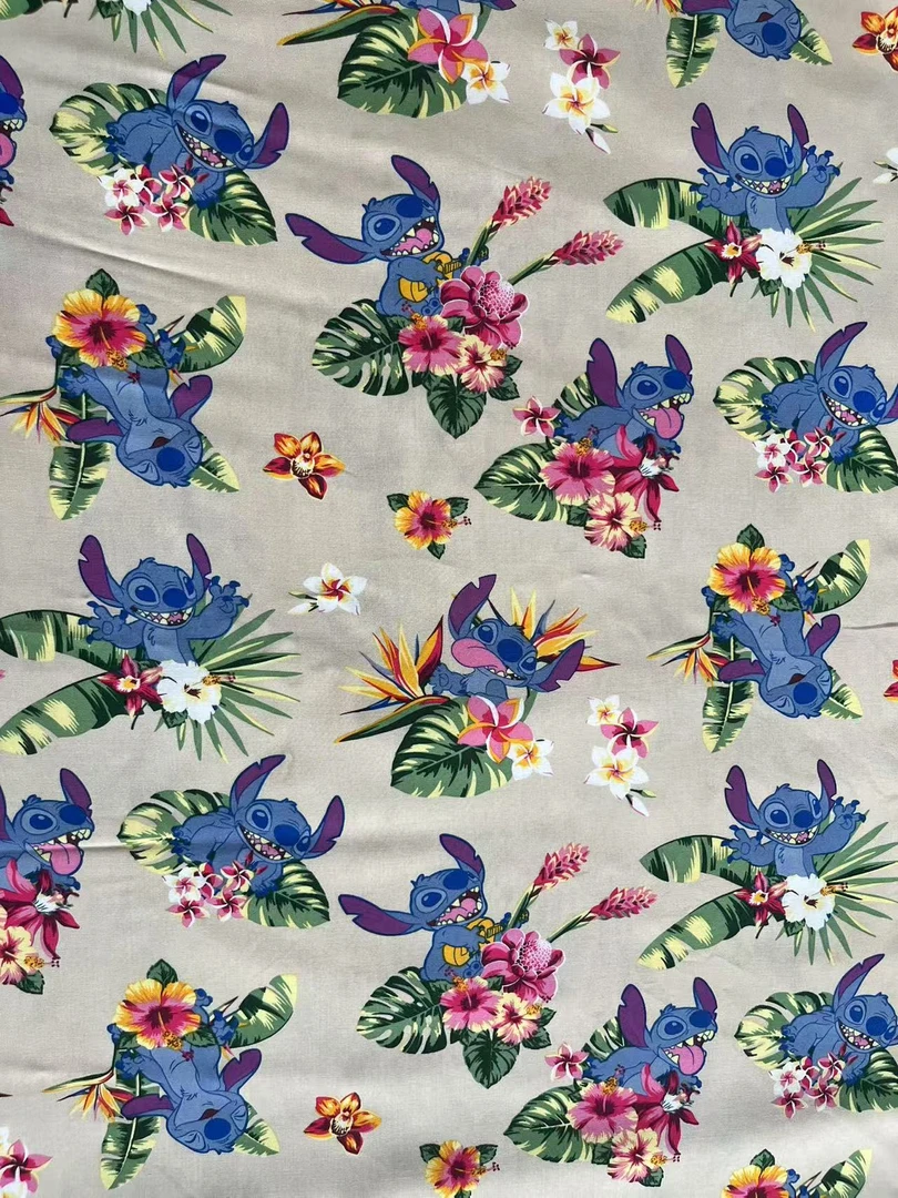 包邮超柔人造棉绸布料夏季睡衣及服装面料透气全棉全棉纯棉舒适