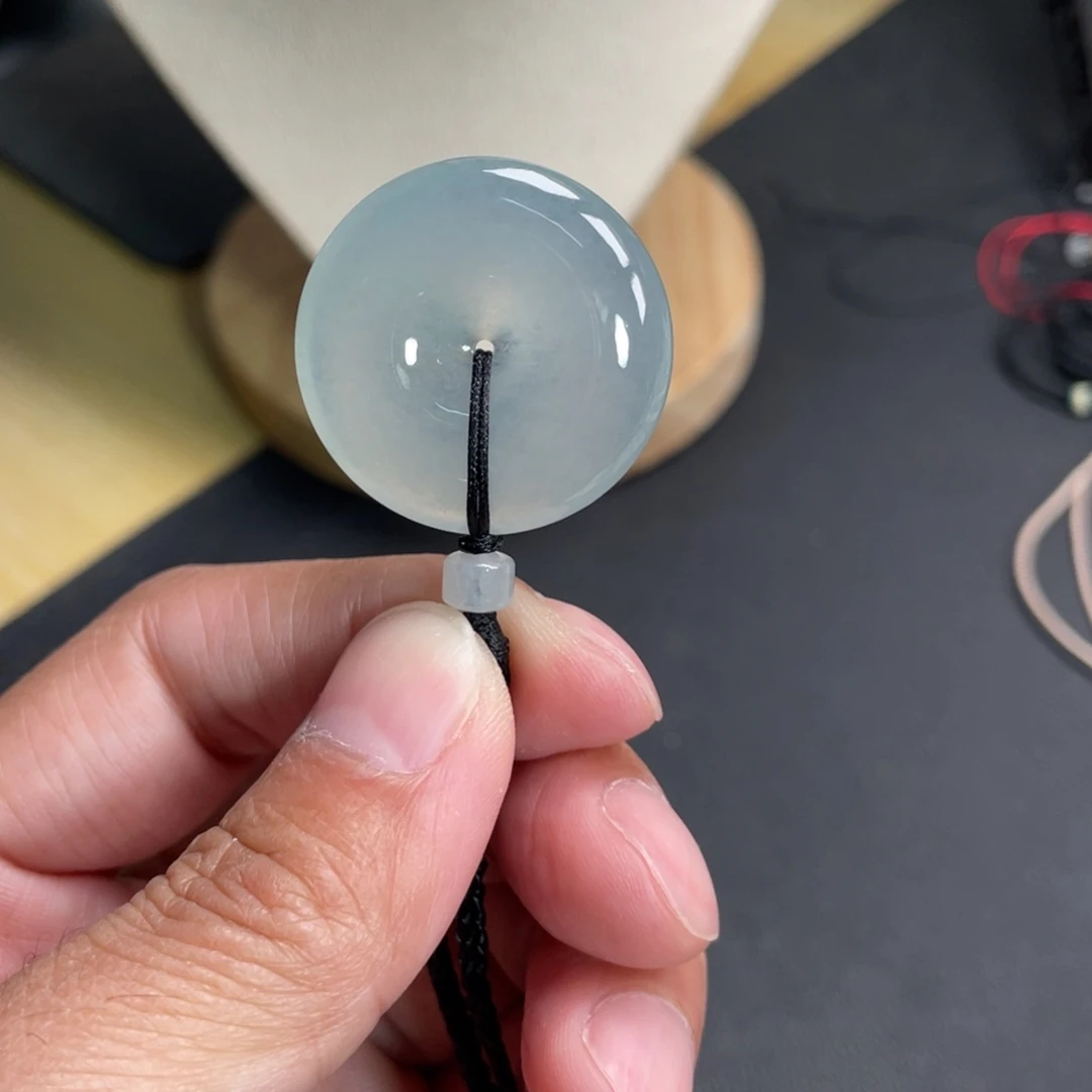 翡翠未镶嵌颈饰39.7-6.3