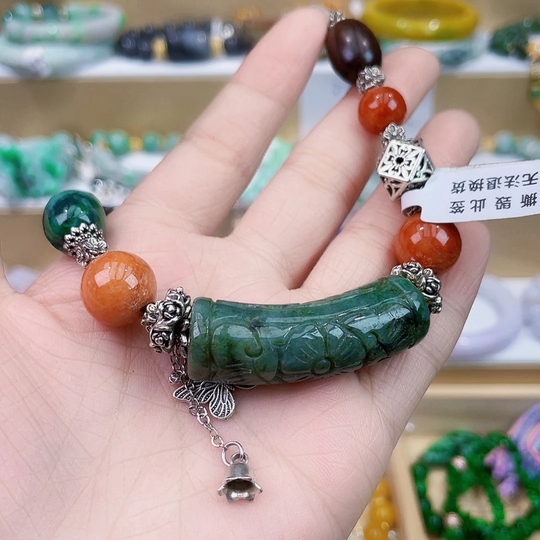 翡翠未镶嵌手链手链