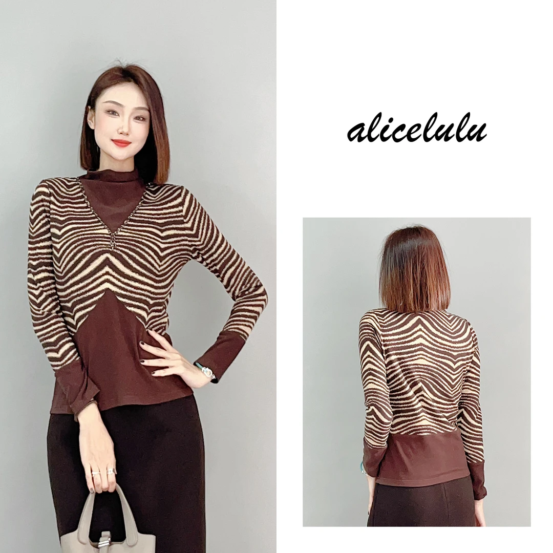 2 ALICE “潮流风向标”衬衫 假两件 加厚保暖 S2141556A