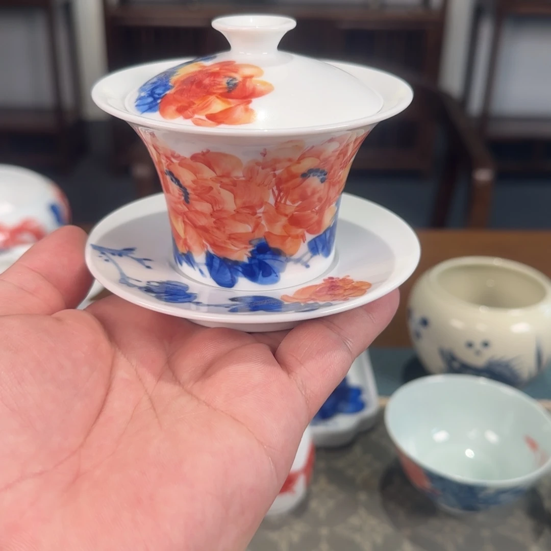 杯子陶瓷景德镇陶瓷艺术手绘