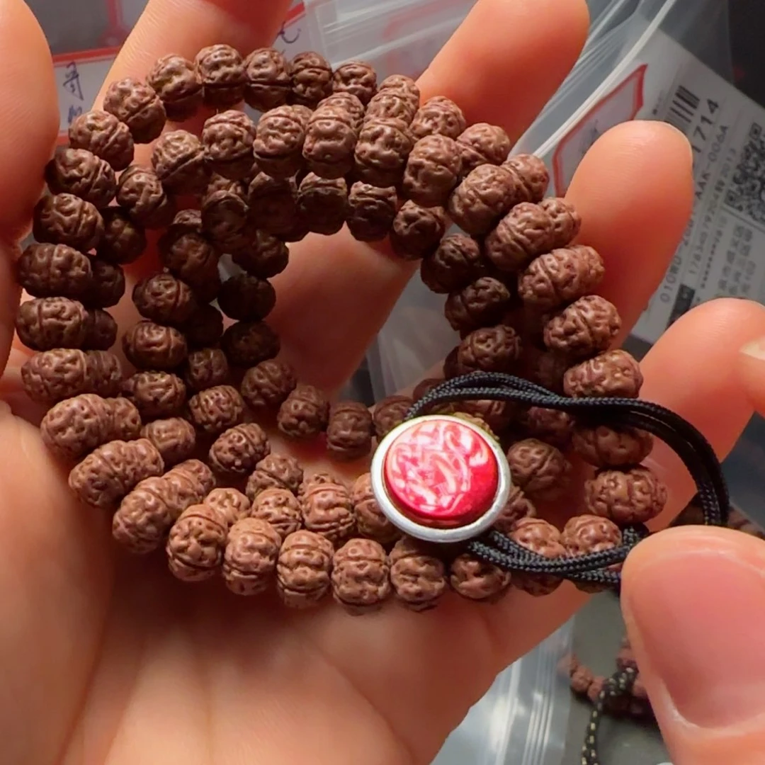 吊坠金刚菩提暗*勿里达纯血老树王108