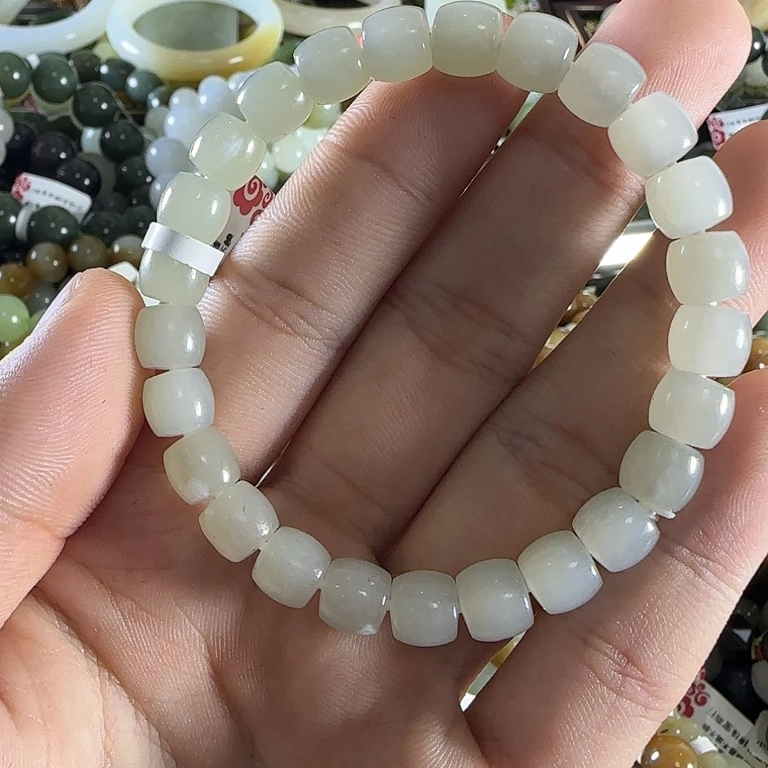 和田玉手链未镶嵌16