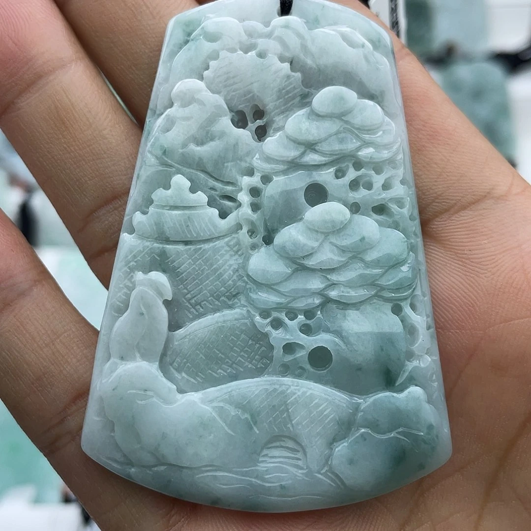 颈饰未镶嵌翡翠幸*翡翠