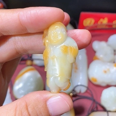 【闪购商品】未镶嵌和田玉挂件和**祥