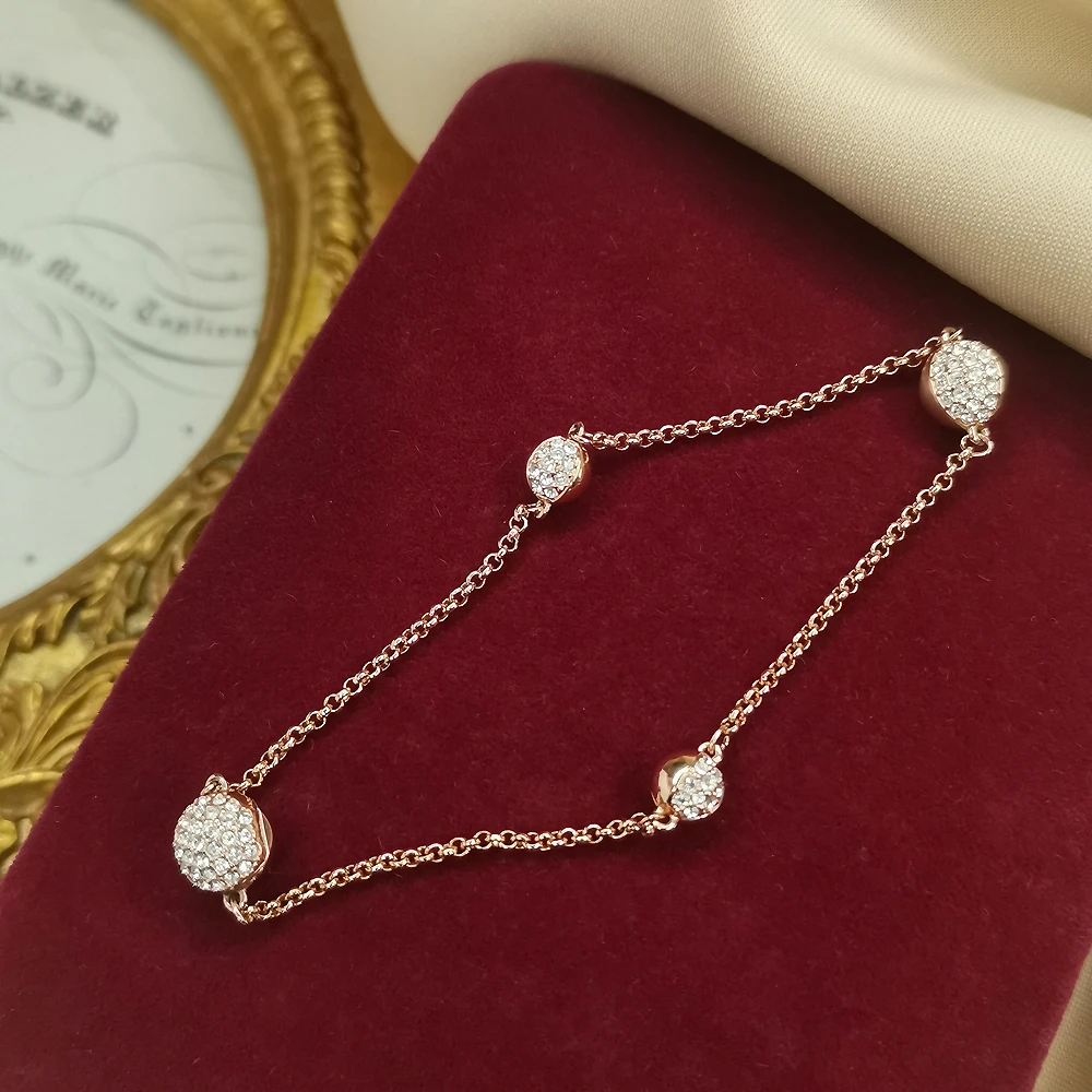 施华洛vintage密镶珠珠手链19.5cm[2501141-106]