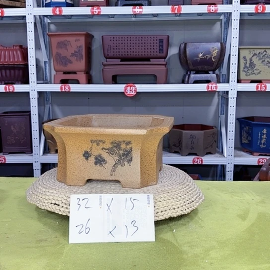 紫砂花盆宜兴紫砂厂