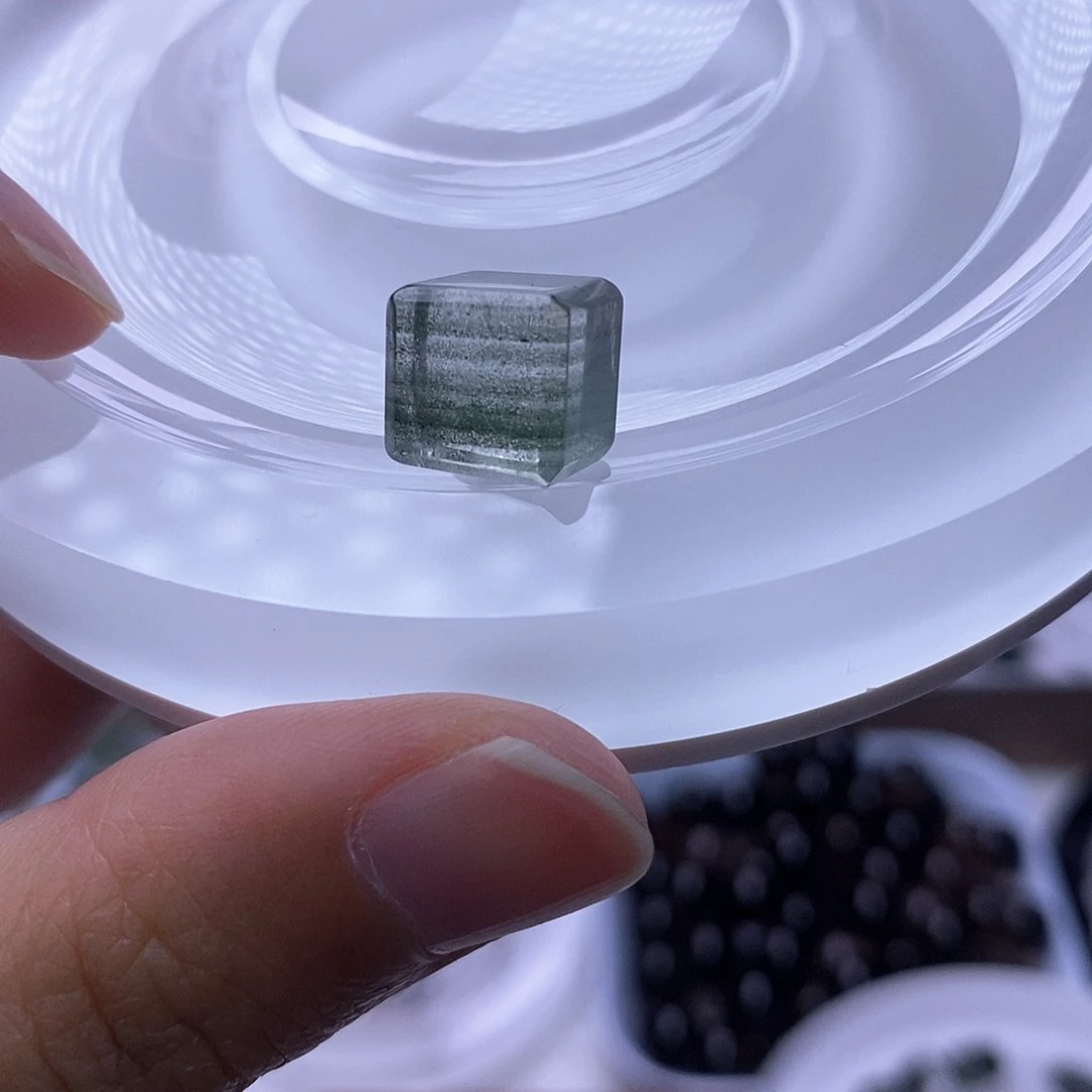 水晶天然水晶打孔不退换未镶嵌定****师