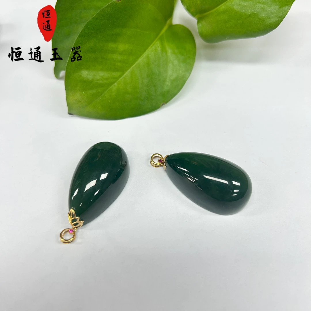 18k大水滴挂件多样性发一规格约30*17*12mm-D2597-2-2-1780