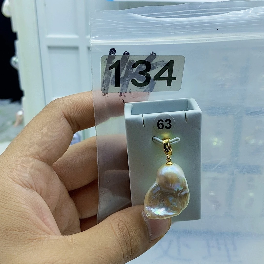 颈饰合金淡水珍珠