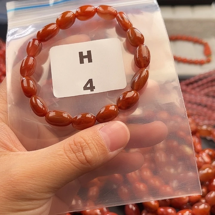 南红玛瑙未镶嵌多样性发货默认微瑕称重8mm