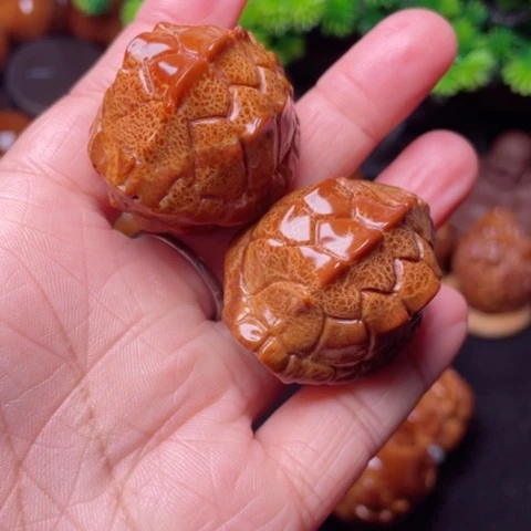 【闪购商品】手串/手链橄榄核龙脊富甲手球