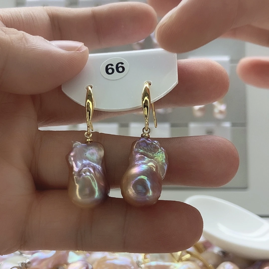 无***语颈饰银S925镶嵌淡水珍珠66