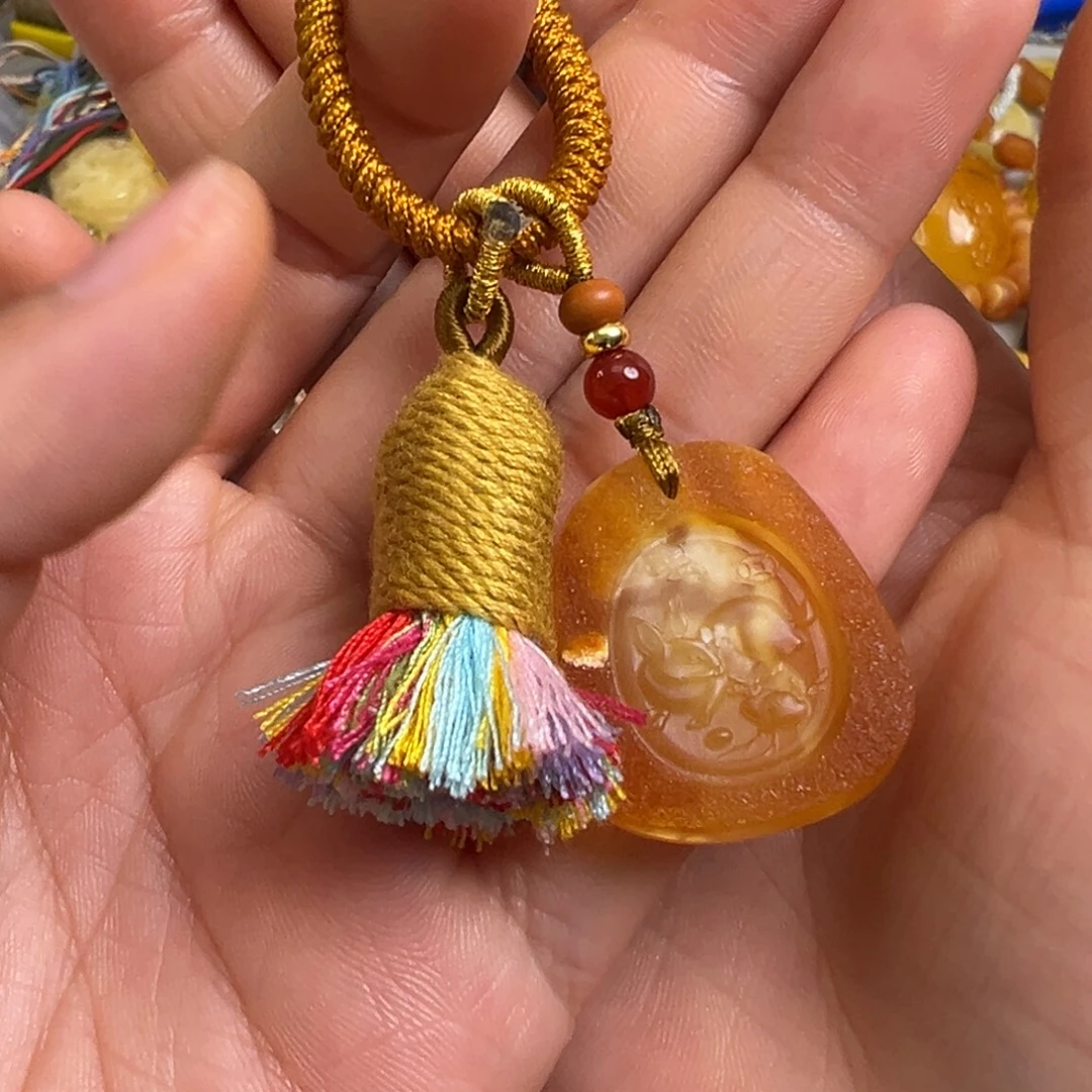 未镶嵌琥珀裸石蜜蜡