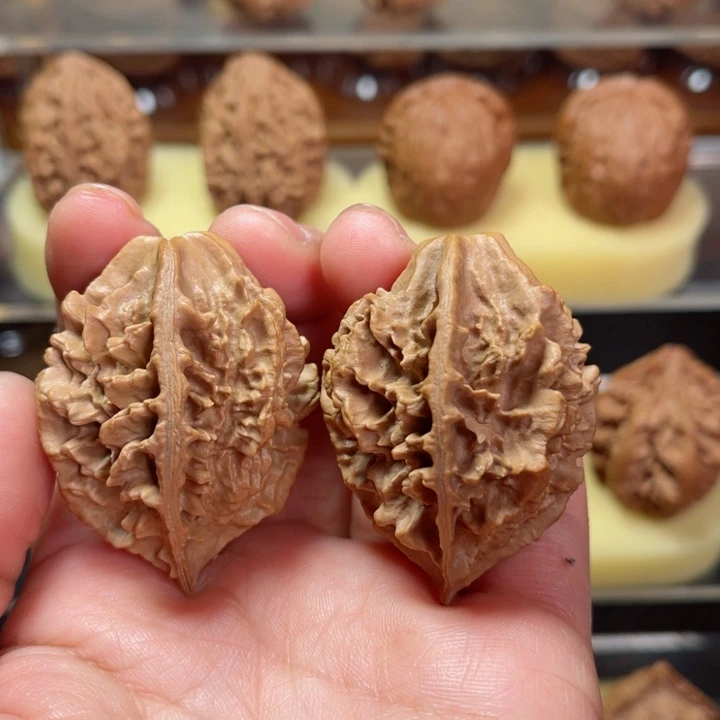 文玩核桃吊坠断齿龙骨