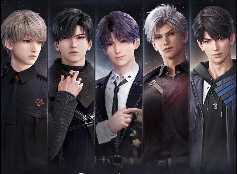 恋与深空3寸镭射亚克力相框卡小卡+纪念币同人周边盲盒