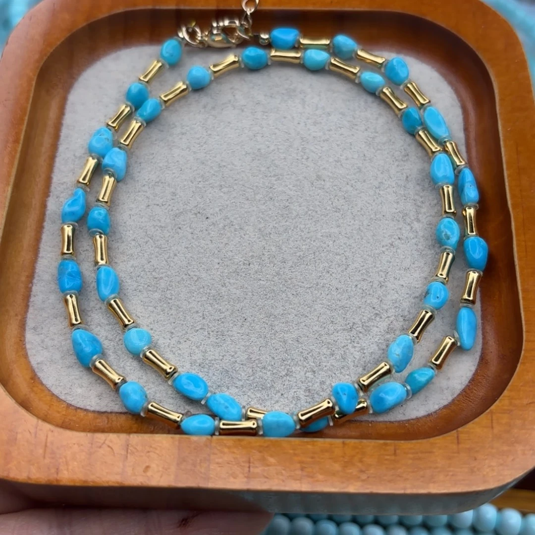 绿松石未镶嵌手链