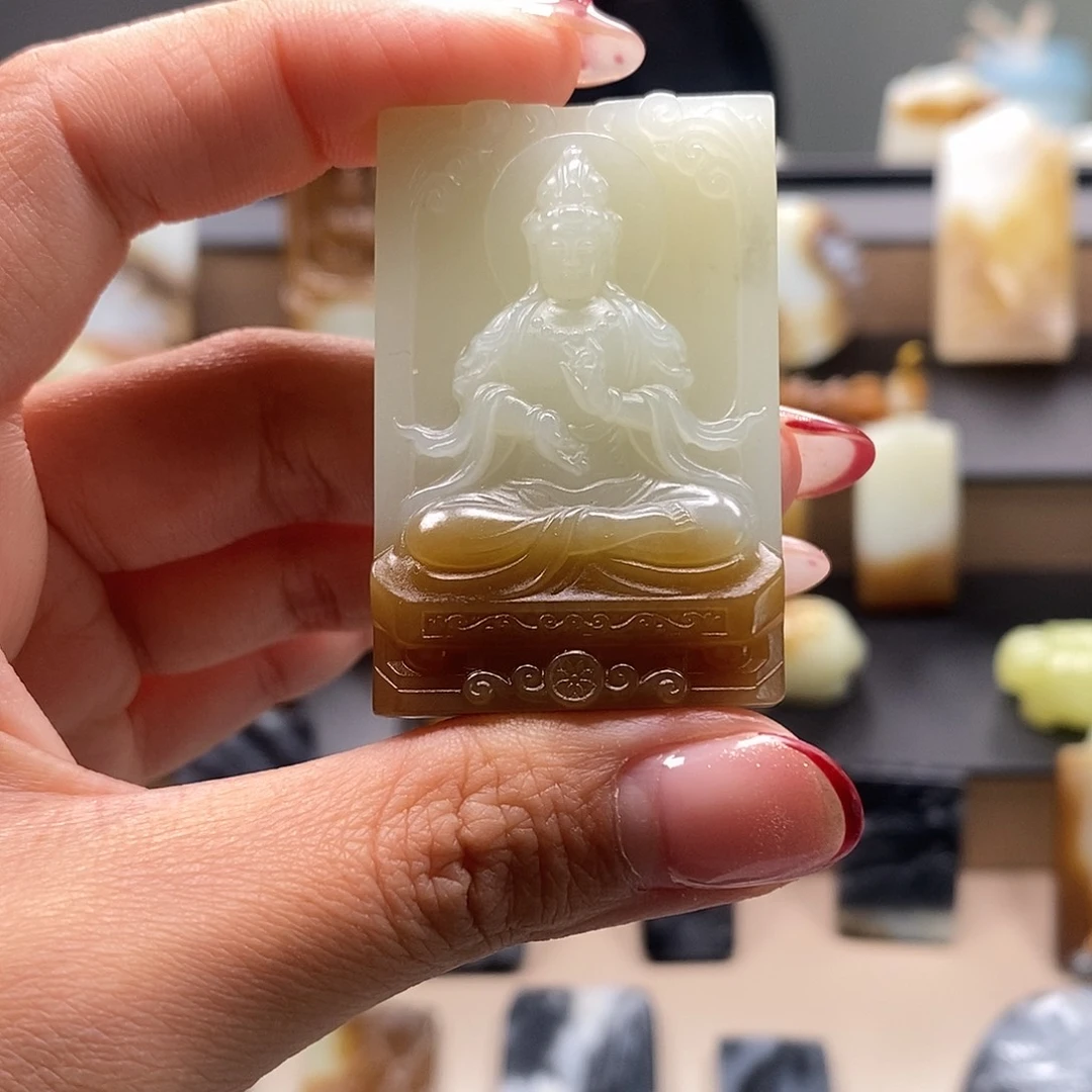 未镶嵌和田玉挂件