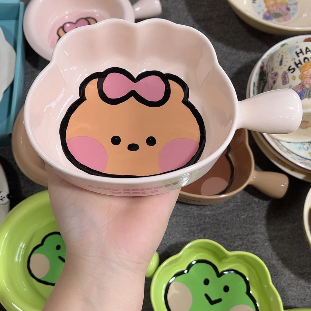 韩国品牌陶瓷餐具系列6寸