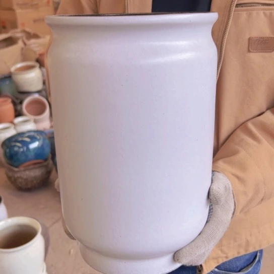 紫砂花盆高32口20—————