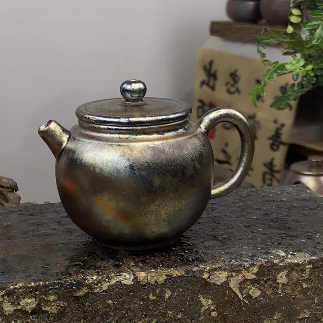 建水紫陶柴烧茶具