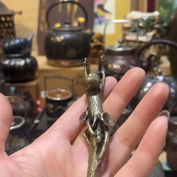 铜中古工艺品摆件