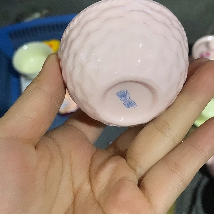 摆件陶红稀土小客杯