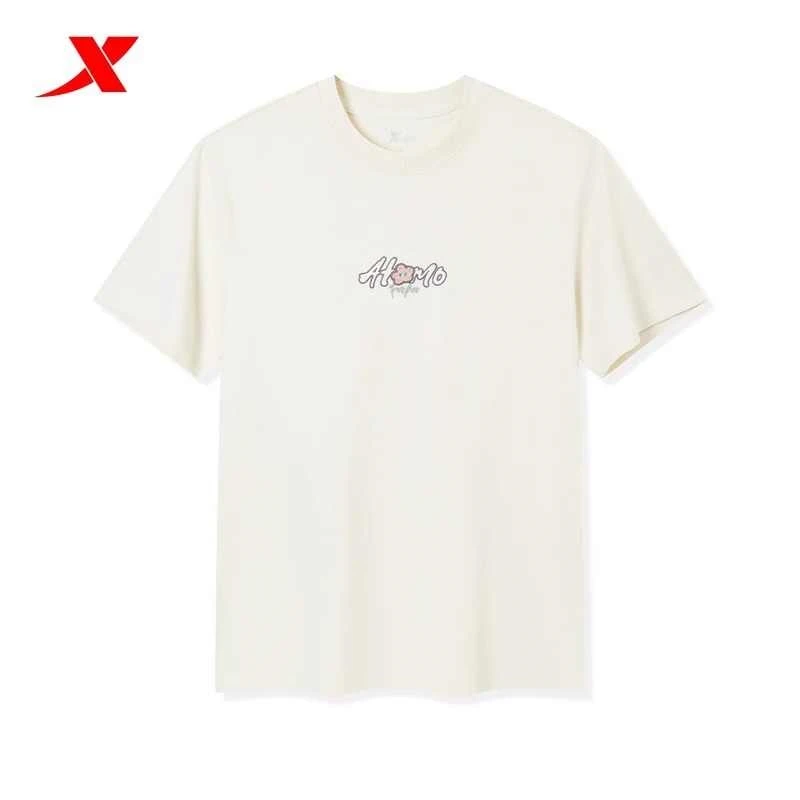 XTEP/特步短袖女2025夏季新款宽松休闲透气运动T恤衫975328010022