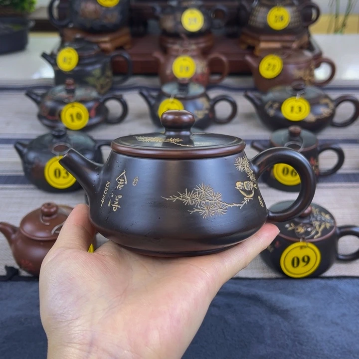 人***茶坭兴陶原矿坭料制作无盒