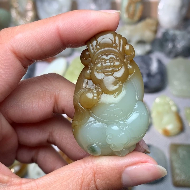 和田玉挂件未镶嵌