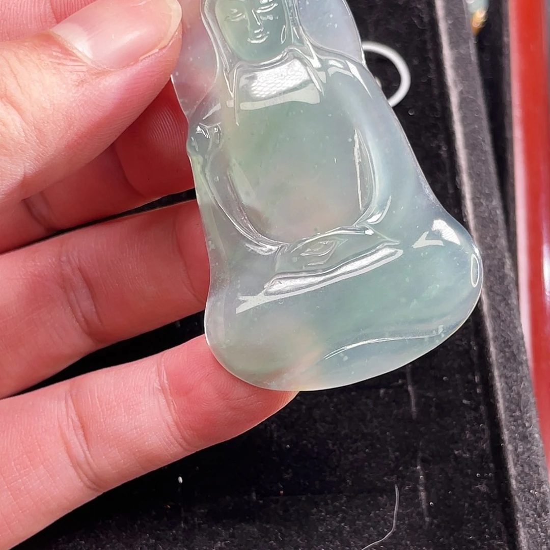 翡翠未镶嵌颈饰6，