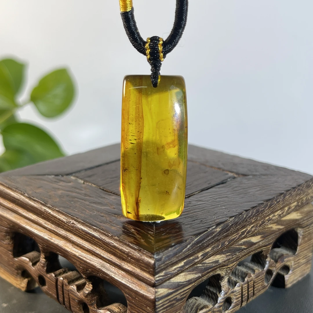 JXB30-015  琥珀-吊坠
