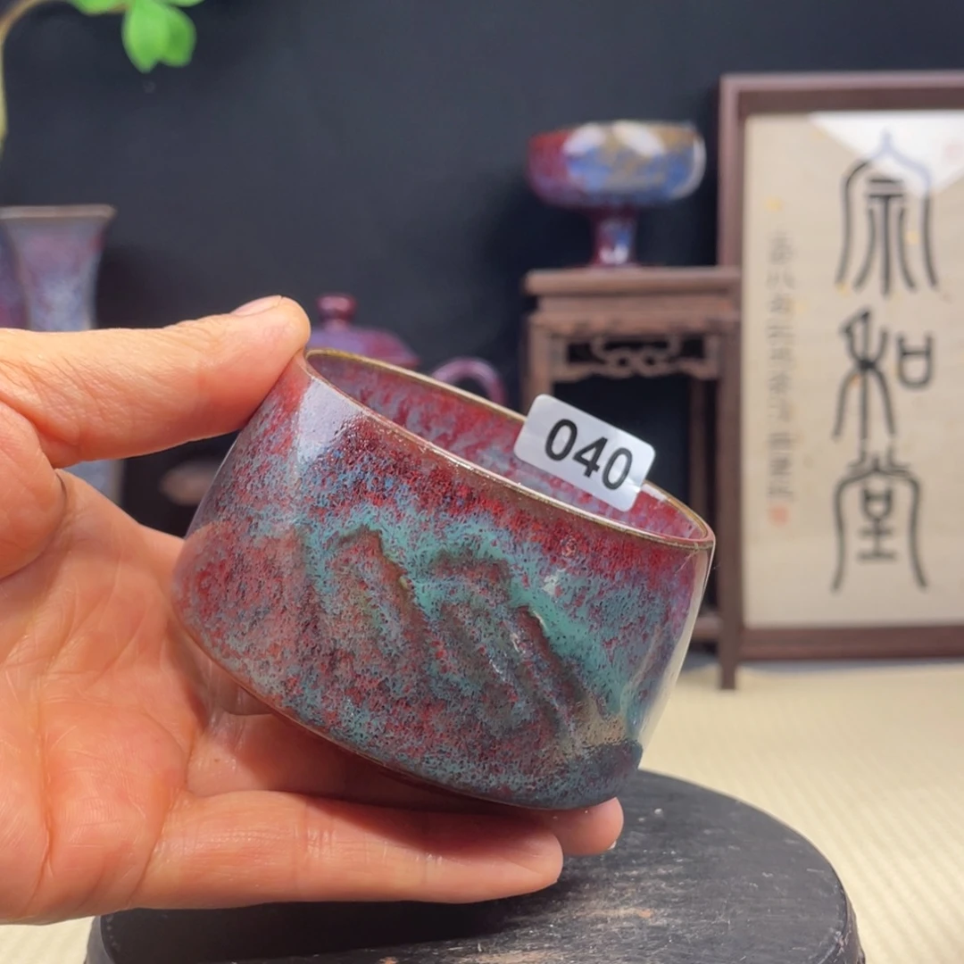 钧瓷其他纯手工 主人杯