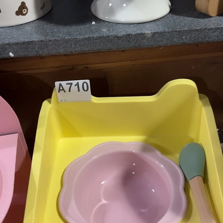 A770陶瓷碗架一套送勺子