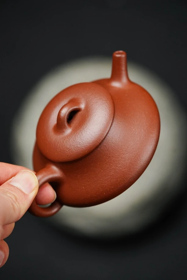 隐瓢 羊角山原矿紫泥零添加125cc容量精工制作