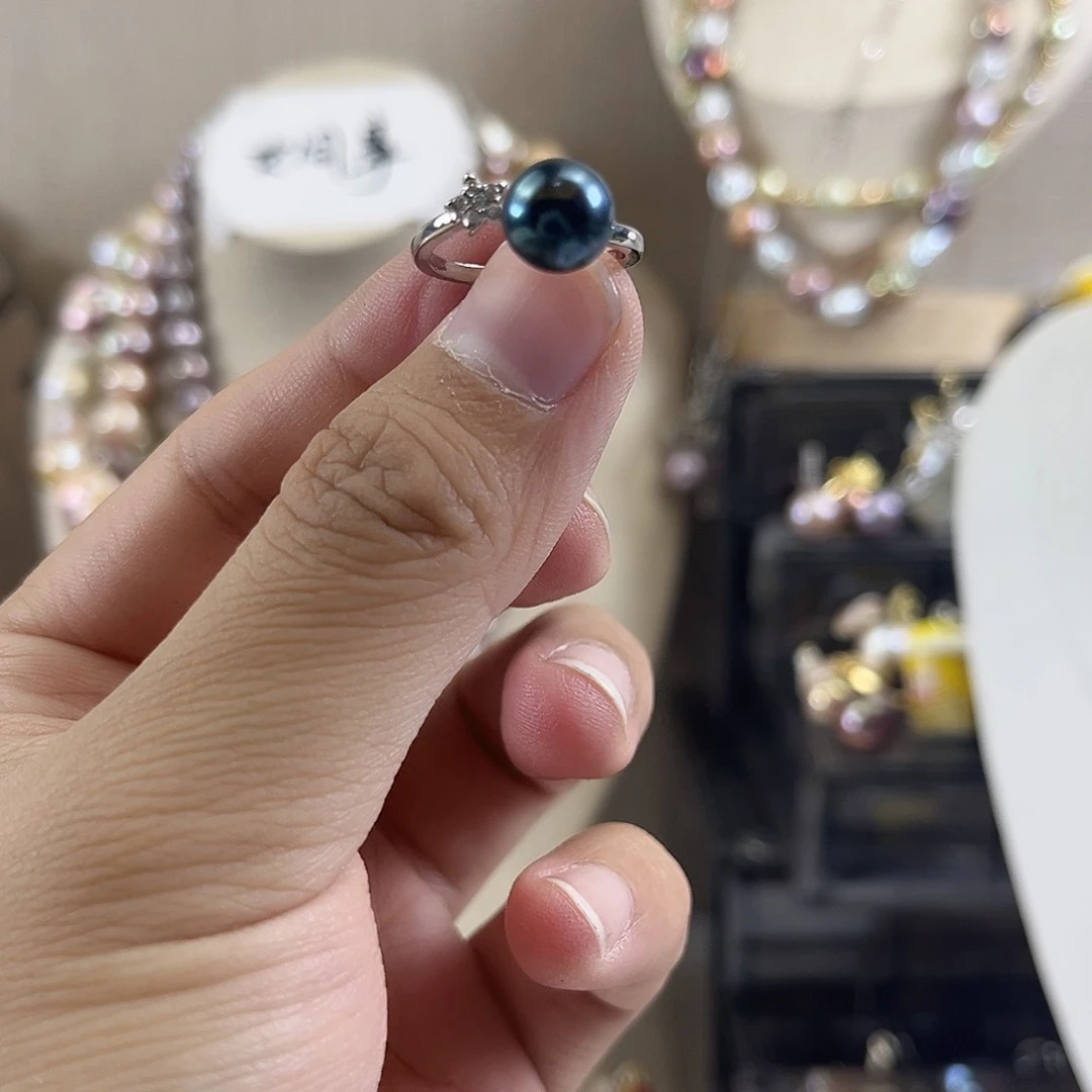 淡水珍珠戒指未镶嵌【纯恬】